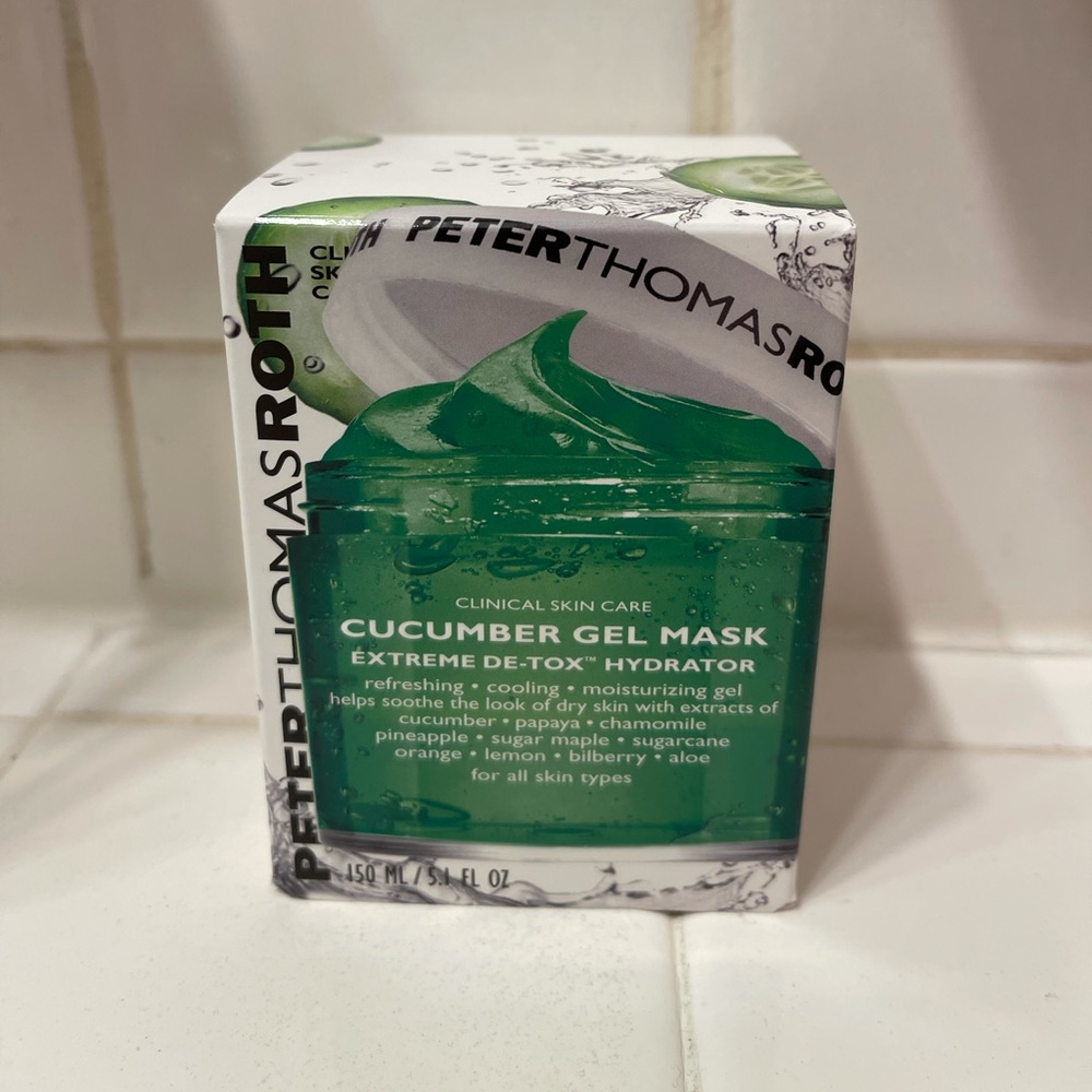 Never Been Used Peter Thomas Roth Cucumber Gel Mask